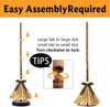 Animated Lighted Witch Broom
